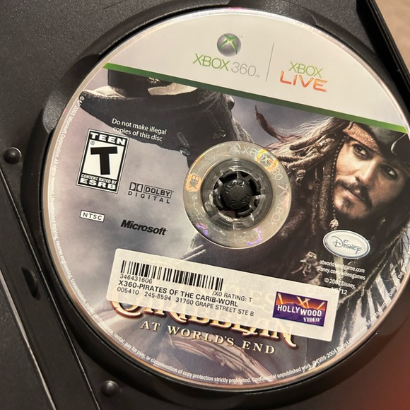 Pirates of the Caribbean: Xbox Game - Picture 1 of 2